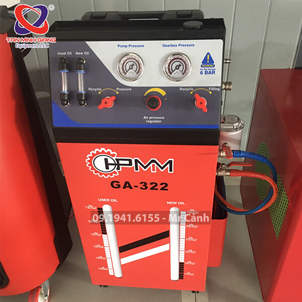 Máy thay dầu nhớt hộp số tuần hoàn tự động HPMM GA-322