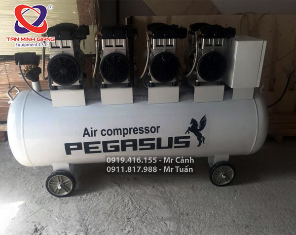Máy nén khí không dầu Pegasus luôn có sẵn hàng